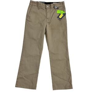Volcom Boys Frickin Modern Straight Chino Pants 6 NWT